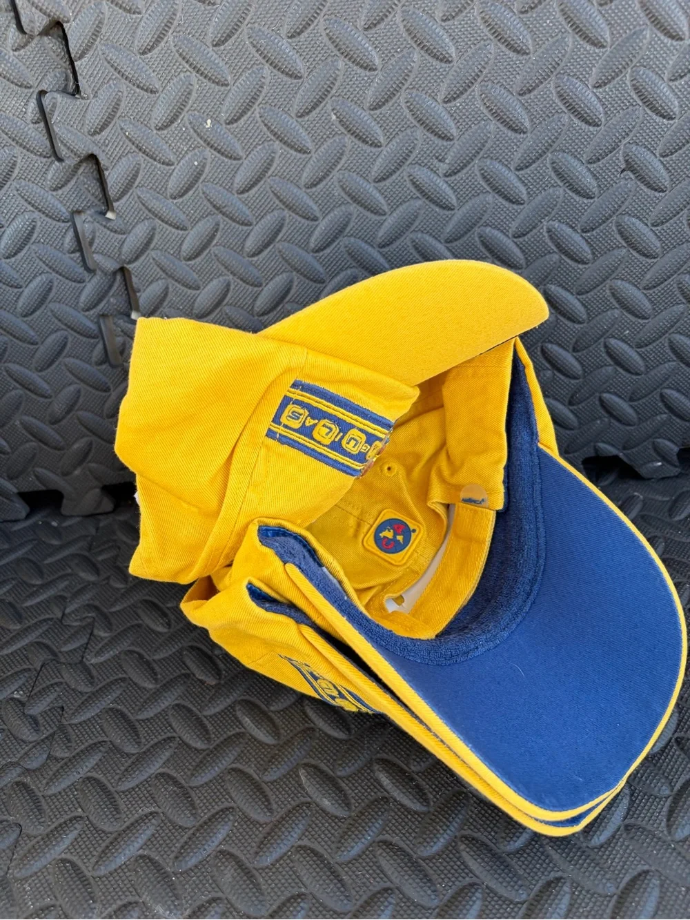 América  Aguilas Yellow Cotton Baseball Cap with Team Crest Unixes